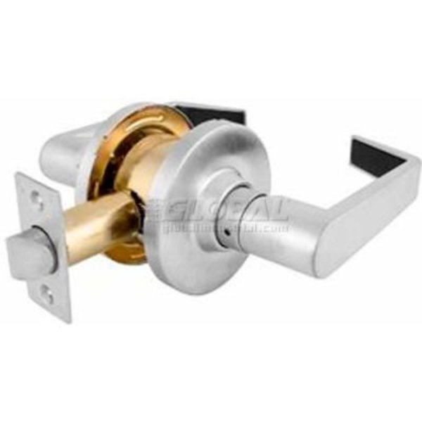 Master Lock Master Lock Commercial Cylindrical Lockset Lever, Privacy, Brushed Chrome SLC0326D